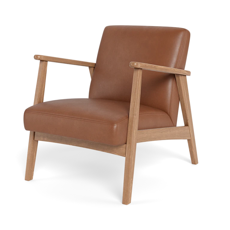 Buy Den Leather Armchair Online in NZ Freedom